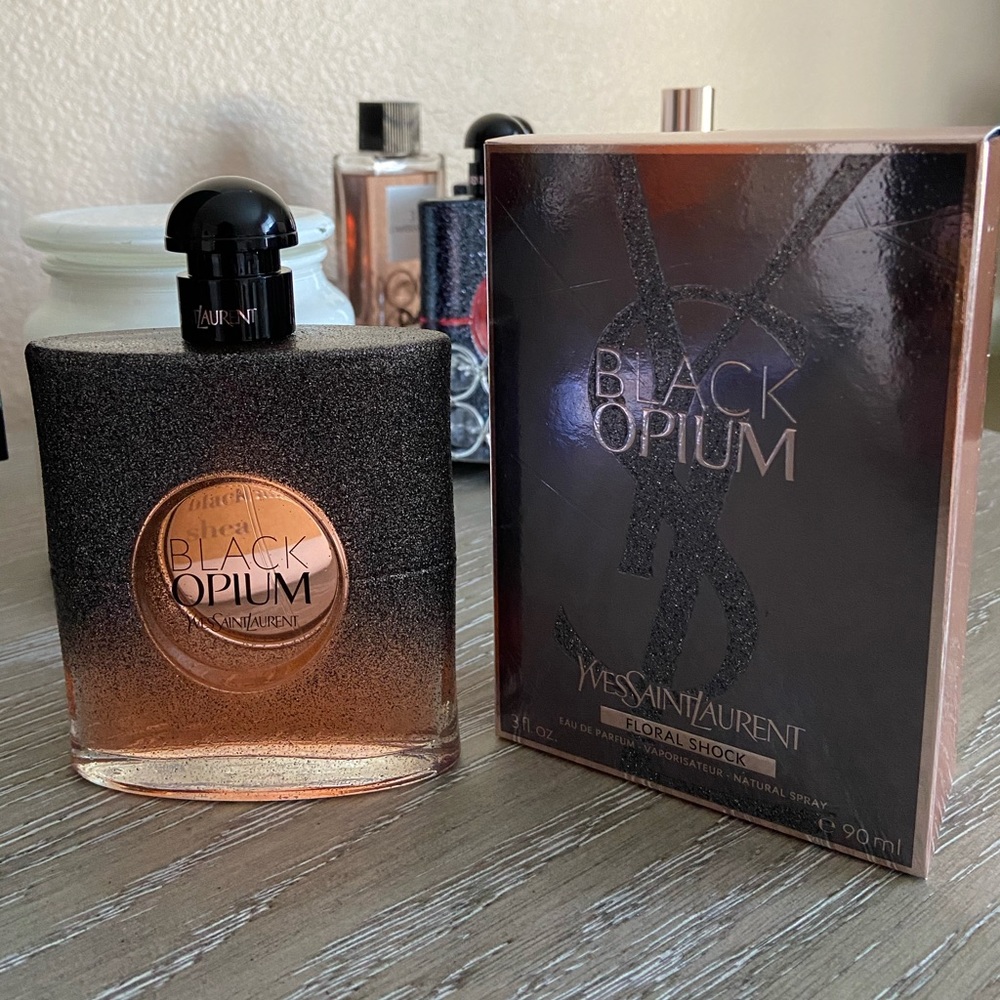 YSL Black Opium Floral Shock